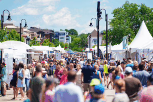 2025 Wayzata Art Festival Street View